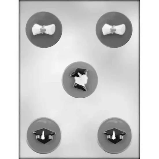 CK Products Graduation Sandwich Cookie Chocolate Mold {2}