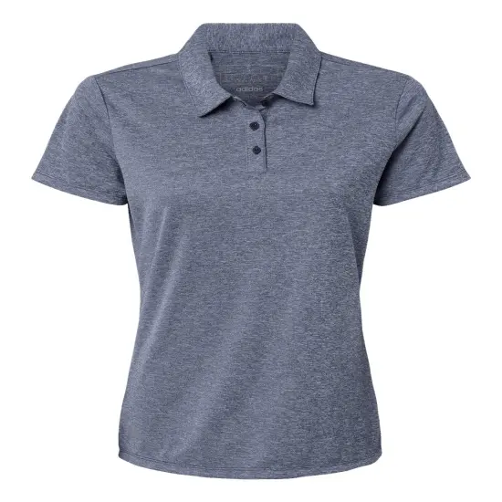 Adidas&reg; Women's Heathered Polo Collegiate navy mel {1}