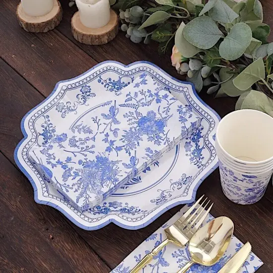 20-Pieces 2-Ply Disposable Dinner Napkins {5}