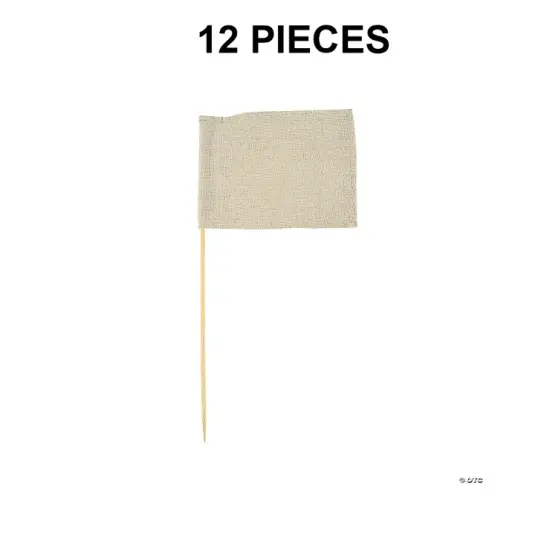 DIY Small Canvas Flags - 12 Pc. {1}