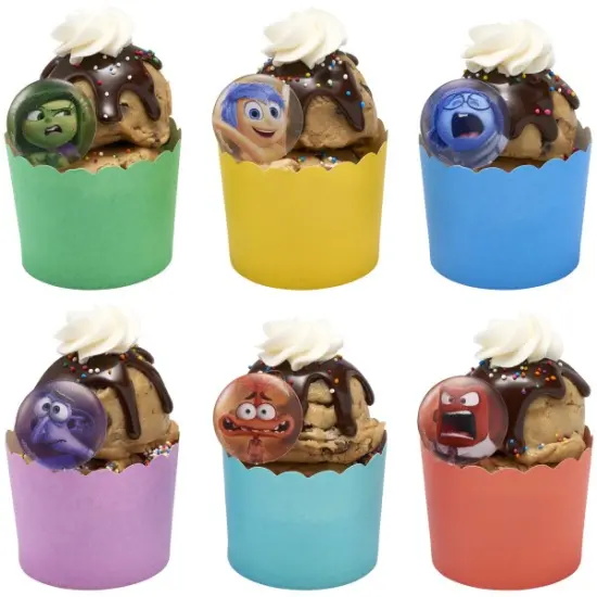 Disney and Pixar's Inside Out 2 Bursts of Emotion! Cupcake Rings 24ct {3}
