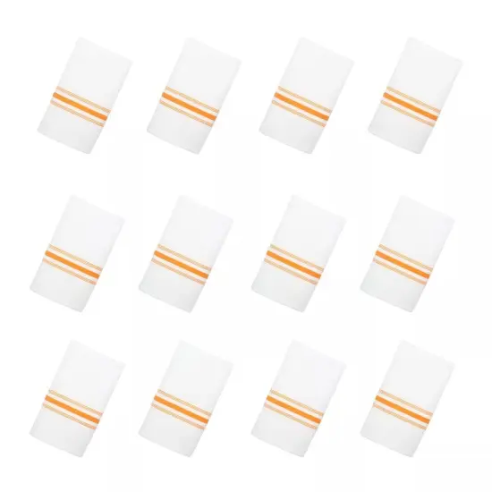 12 Pack Bistro Napkins Orange {3}