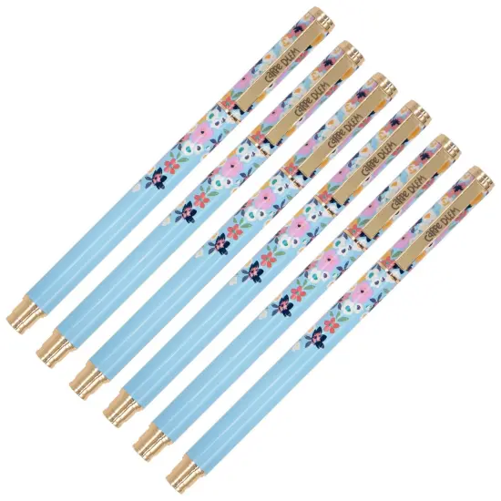 Metal Gel Pen - Ditzy Floral - Pack 6 {1}