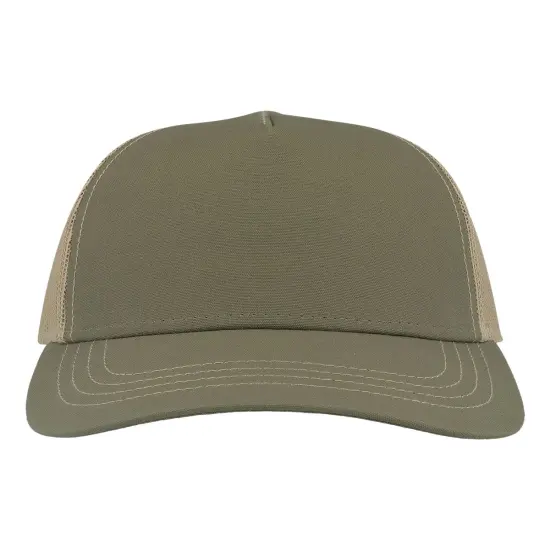 Atlantis Headwear&reg; Sustainable Canvas Cap Black/ grey {3}