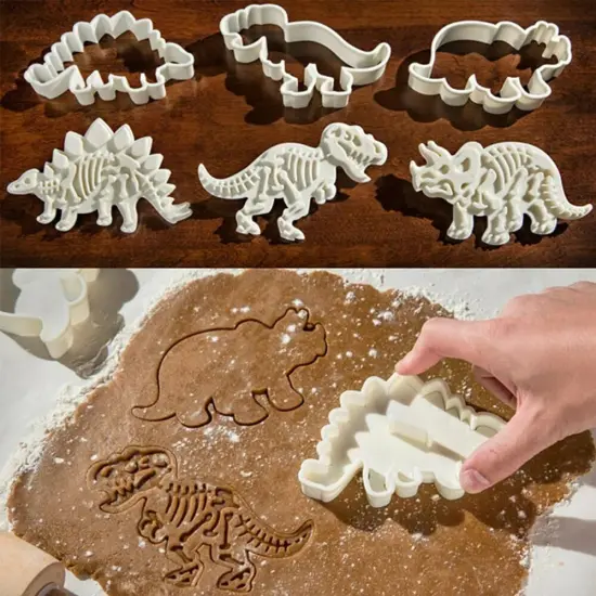Set of 3 Dinosaur Cookie Cutter {2}