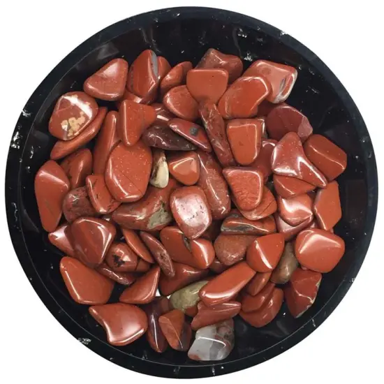Red Jasper Mini Crystal Chips &ndash; Size 2 {1}