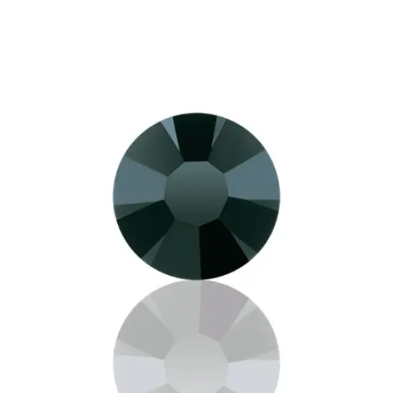 Preciosa MAXIMA SS10 Czech Glass Hotfix Flat Back Rhinestones 144 Pieces Jet {1}