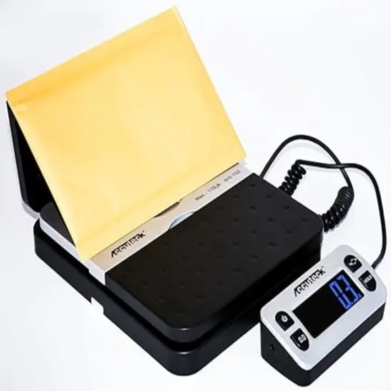 ACCUTECK&reg; Digital Shipping Postal Scale Black {3}