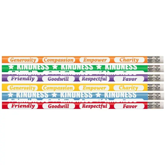 Kindness Kounts Motivational Pencil, 12 Per Pack, 12 Packs {2}