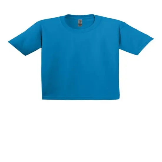 Gildan&reg; Youth Ultra Cotton Crew Neck Short Sleeve for Kids Sapphire {1}