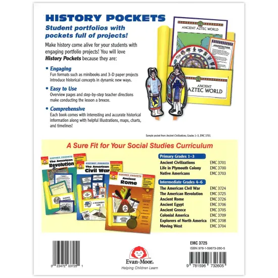 History Pockets: The American Revolution Book, Grades 4-6+ {2}