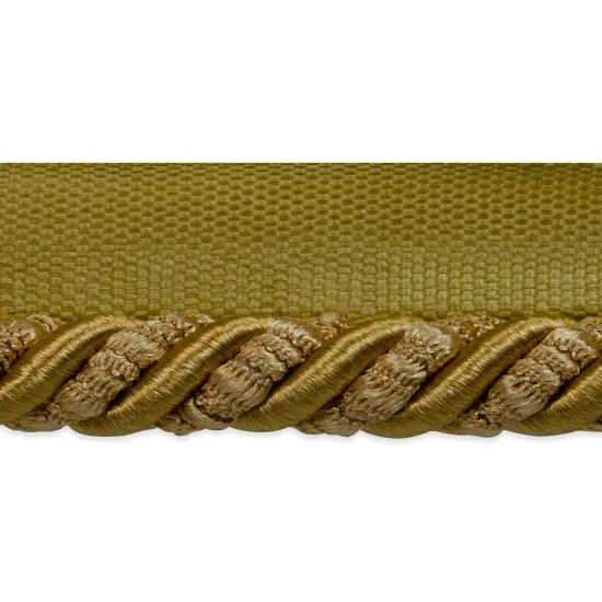 20 yards of Helena 3/8" Decorative Lip Cord Trim | 20 yard cut Gold {1}