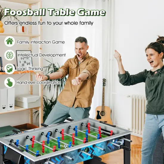 Stable Soccer Table Game With 2 Footballs For All Ages {6}