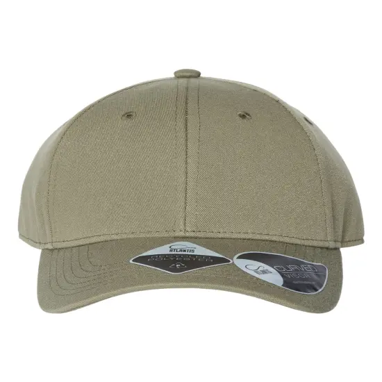 Atlantis Headwear&reg; Sustainable Structured Cap Olive {1}
