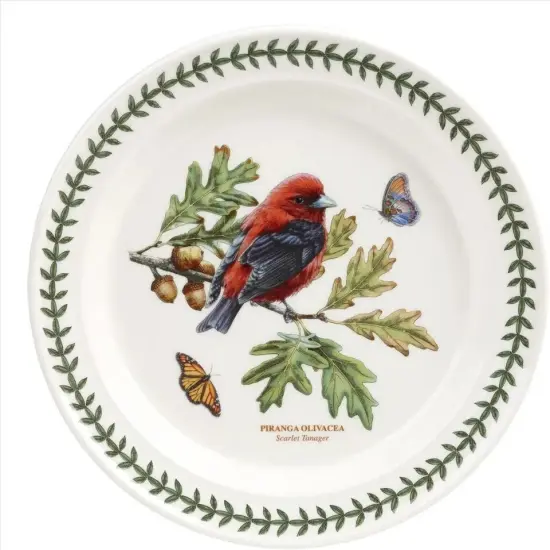 Portmeirion Botanic Garden Birds Collection Dinner Plates | Set of 6 Plates {3}