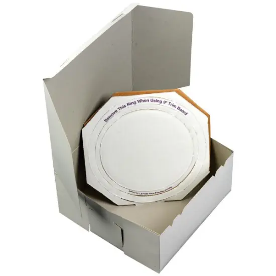 Square Wedding Cake, 10" x 10" x 5" Delivery System {1}