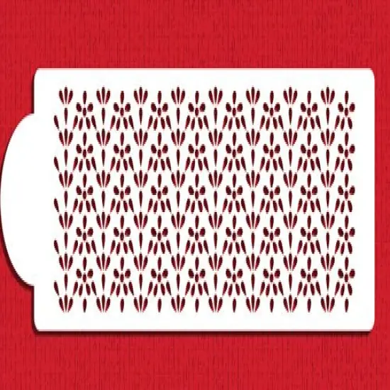 Summertime Garden Trellis Cake Stencil Tier Side | Cake Decorating Tools | Baking Stencils for Royal Icing, Airbrush, Dusting Powder | Reusable Plastic Food Grade Stencil for Cakes | Easy to Use & Clean Cake Stencil | C962 by Designer Stencils {1}