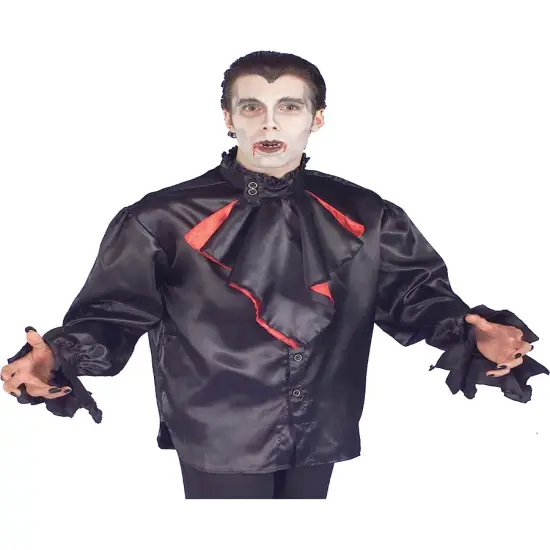 Classic Gothic Vampire Men's Costume Shirt {1}