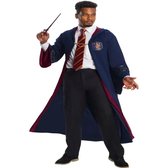 Adult Fantastic Beasts The Crimes Of Grindelwald Gryffindor Robe Deluxe Costume {1}