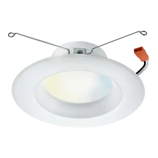 Wi-Fi 5-6in LED Tunable White 10w Recessed Downlight 800lm - Satco Starfish IOT Selectable {2}