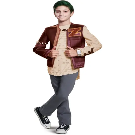 Boys Disney Zombies Zed Deluxe Zombietown Outfit Costume {1}