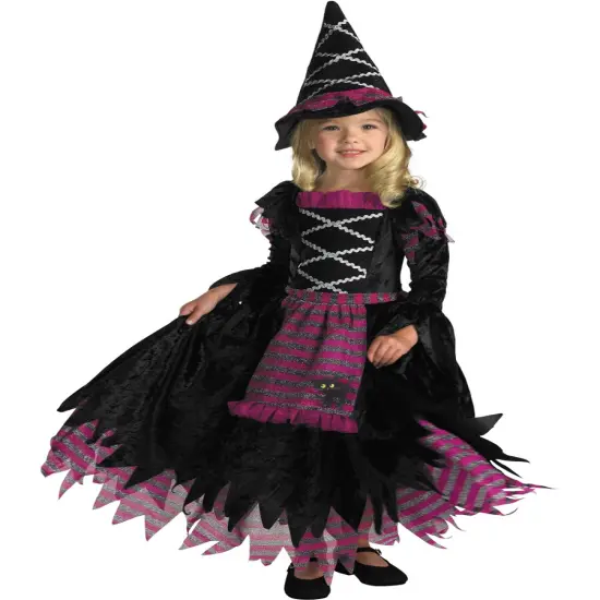 Fairytale Halloween Witch Girl's Costume {1}