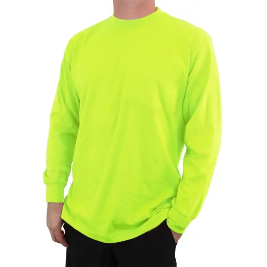 Sleeve Safety Green T-Shirt | RADYAN&reg; {1}