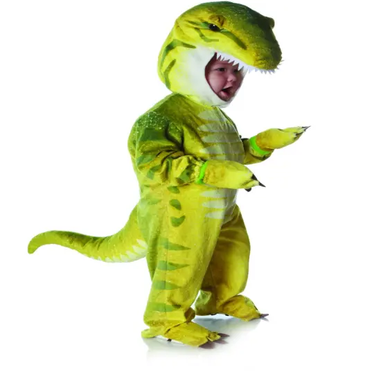 Cretaceous Dinosaur Green T-Rex Toddler Costume {1}