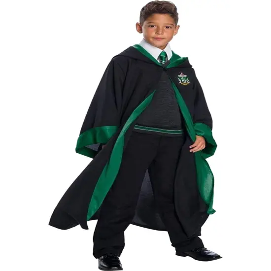 Child's Boy's Girl's Harry Potter Slytherin Student Costume {2}
