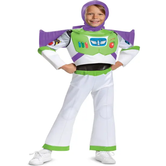 Child's Disney Deluxe Toy Story 4 Buzz Lightyear Costume {1}