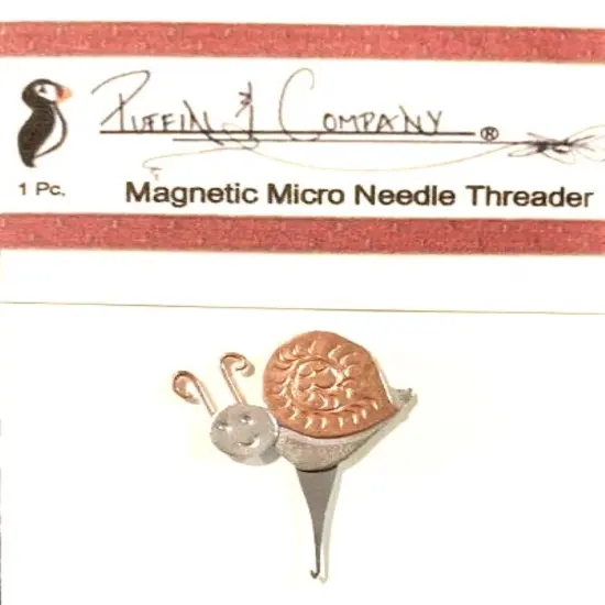Puffin & Company Micro Needle Threader - Happy Snail Multicolor {1}