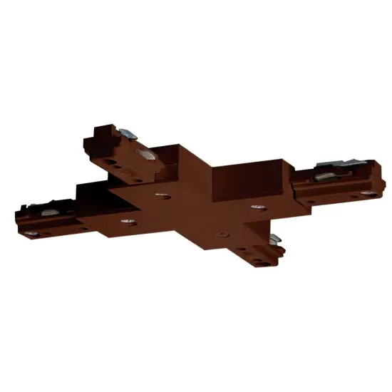 Satco TP206 Brown "X" Connector {1}