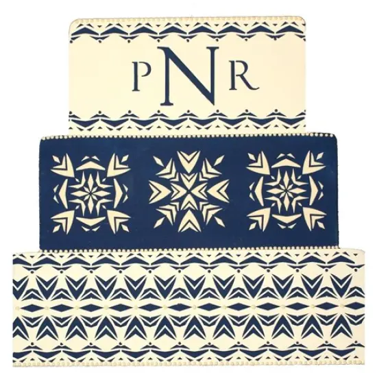 Aztec Cake Stencil Border | C907 by Designer Stencils | Cake Decorating Tools | Baking Stencils for Royal Icing, Airbrush, Dusting Powder | Reusable Plastic Food Grade Stencil for Cakes | Easy to Use & Clean Cake Stencil {2}