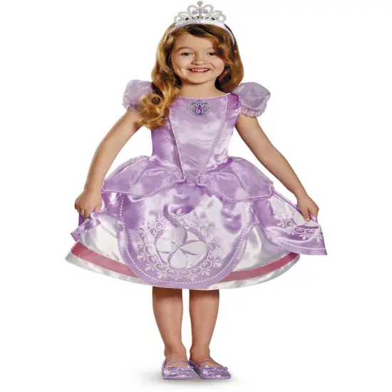 Sophia The First Deluxe Gown Girl's Costume {1}