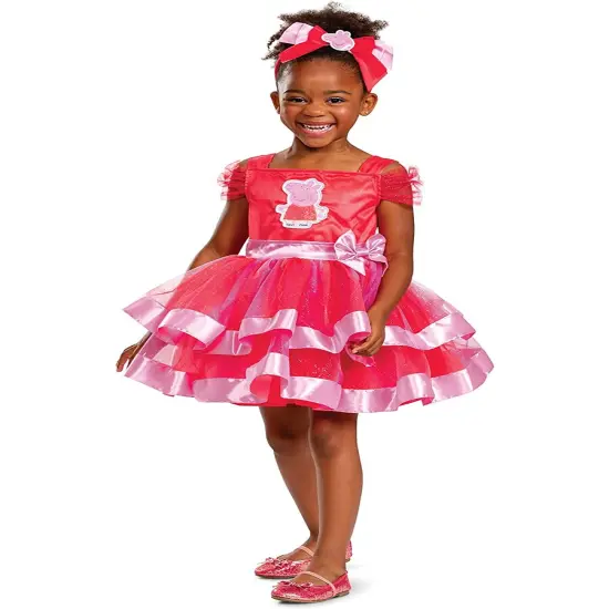 Peppa Pig Tutu Dress Girl's Costume {1}