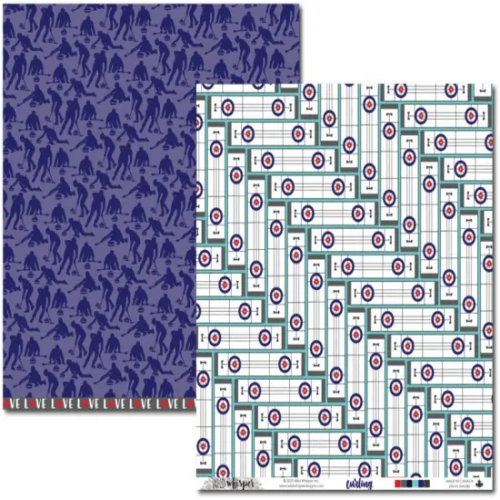 Curling DOUBLE 12x12 Paper Pack - Wild Whisper Designs {5}