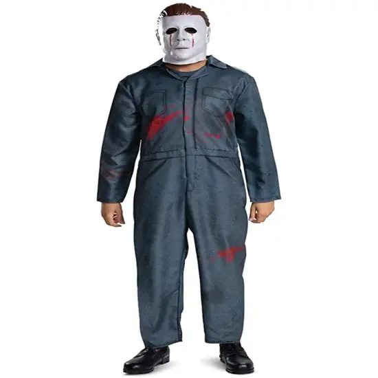 Deluxe Halloween II Michael Myers Men's Costume {1}