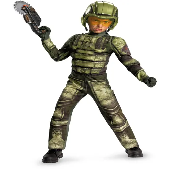 Operation Rapid Strike Red Sector Foot Soldier Boy's Costume {1}