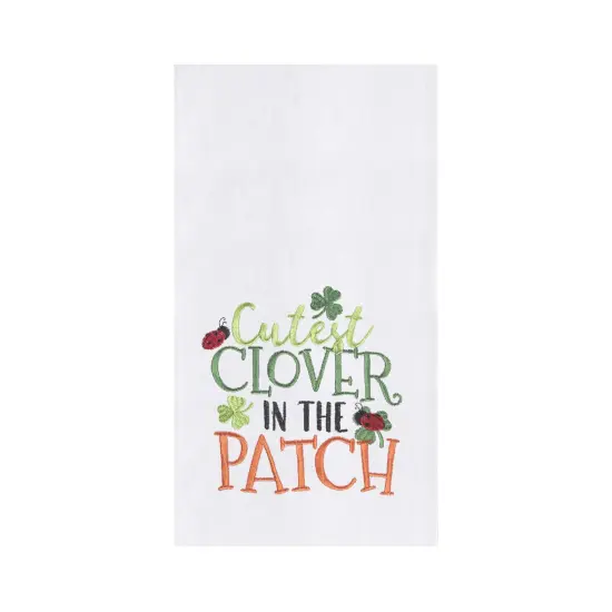 Cutest Clover In The Patch Kitchen Dishtowel {1}