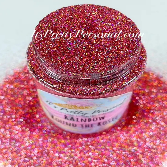&ldquo;Rainbow Round the Rosie"- Holographic Fine {1}