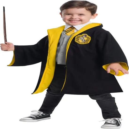Child's Young Boy's Girl's Hufflepuff Student Costume {3}