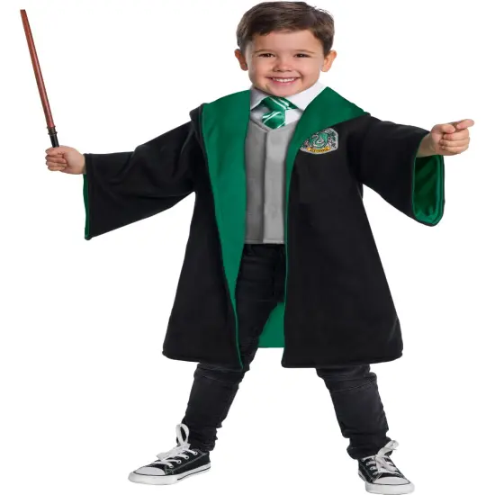 Child's Young Boy's Girl's Slytherin Student Costume {1}