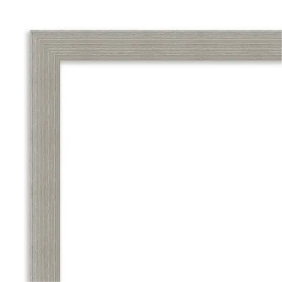 Woodgrain Stripe Wood Framed Magnetic Board Woodgrain Grey {2}