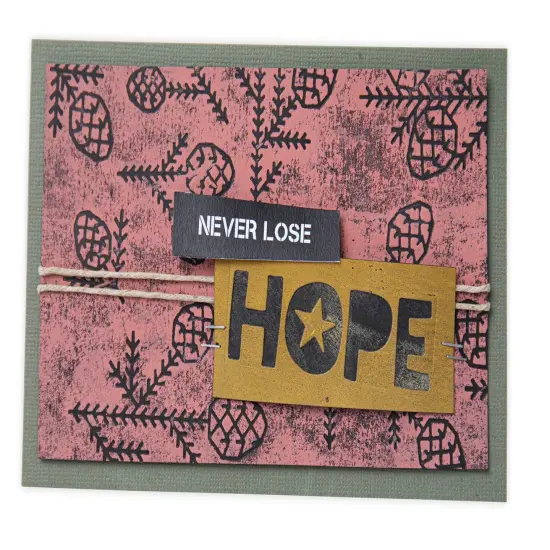 Sizzix Thinlits Dies By Tim Holtz 13/Pkg-Pine Patterns {3}