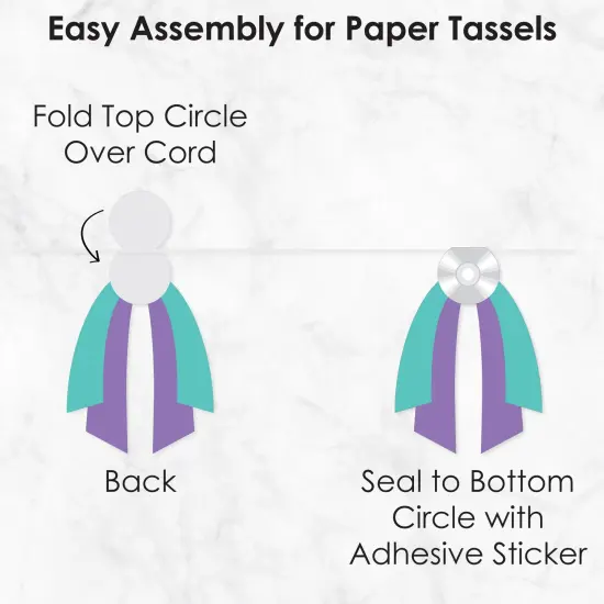 Big Dot of Happiness 90's Throwback - DIY 1990s Party Pennant Garland Decoration - Triangle Banner - 30 Pieces {7}