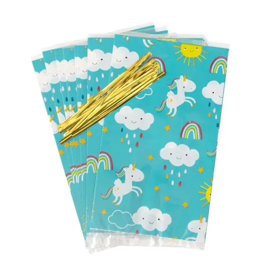 Sweetshop Treat Bags 10/Pkg-Unicorns {2}