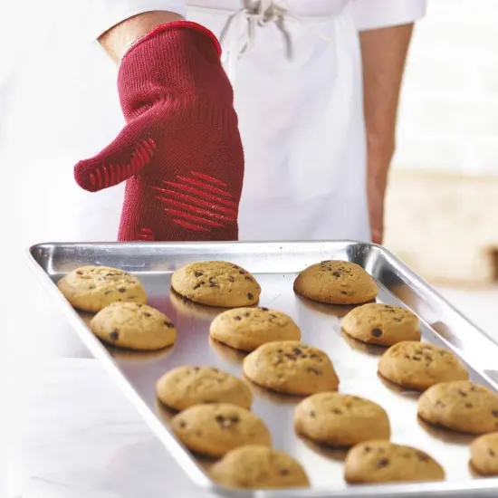 Trudeau Maison Kitchen Glove, Double-Sided Padded Grill Glove, 1 per Pkg, Red {6}