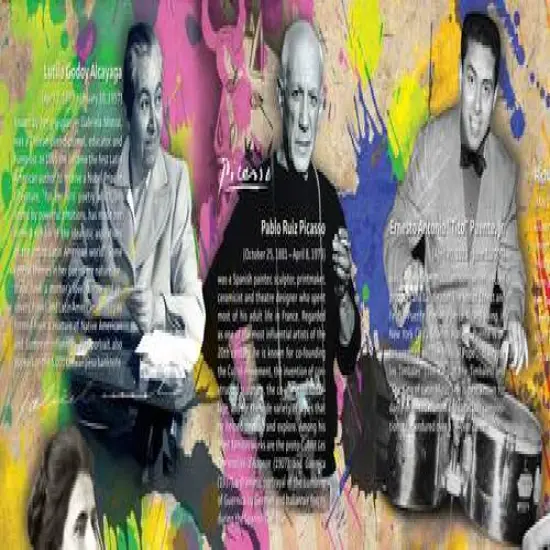 Famous Hispanic People Poster Series 01, 24"x18", Unframed {2}