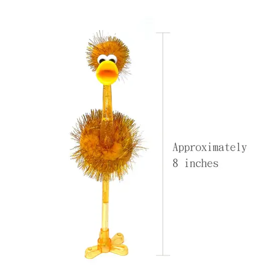 Wrapables Ostrich Ballpoint Pens, Novelty Pens for Office and Party Favors (Set of 6) {2}