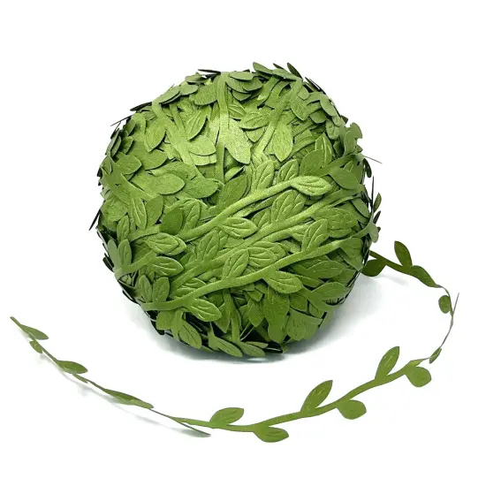 Wrapables Artificial Hanging Plants, Artificial Vines for Home & Party Decor, Wreaths, and DIY Arts & Crafts, 262 Feet, Green {1}